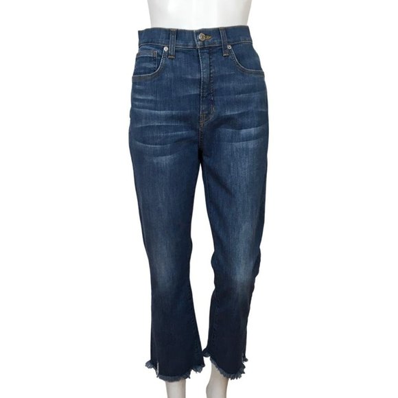 Veronica Beard Women Carly Kick Flare High Rise Jean Denim Color Sz 30/10 g16